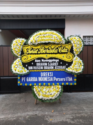Papan Bunga Duka di Proklamasi