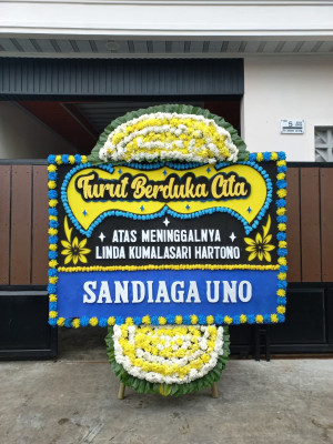 Papan Bunga Duka di Proklamasi